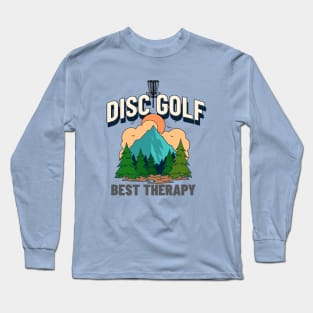 Discgolf Best Therapy Long Sleeve T-Shirt
